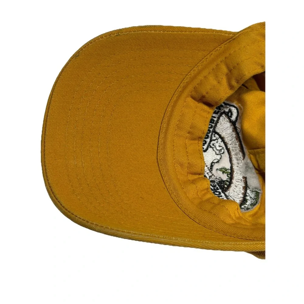 Jimmy Buffett Margaritaville No Shoes No Shirt No Problem Cancun Hat Cap Yellow